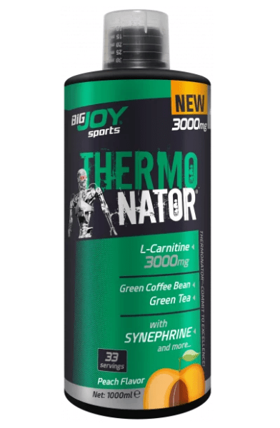 BigJoy Sports Thermonator Karnitin Şeftali 1000mL - THE SUPPLEMENT STORE