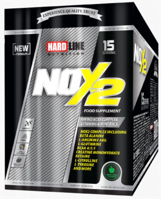 Hardline NOX2 Şase 36 Gr x 15 Adet Yeşil Elma - THE SUPPLEMENT STORE
