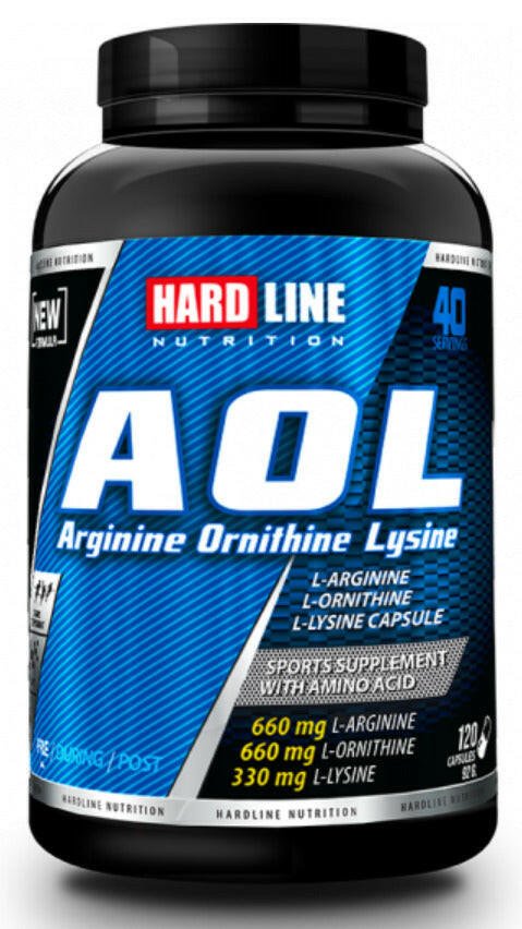 Hardline AOL 120 Kapsül - THE SUPPLEMENT STORE