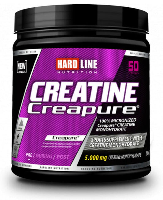 Hardline Creatine Creapure 250 Gr (50 servis) - THE SUPPLEMENT STORE