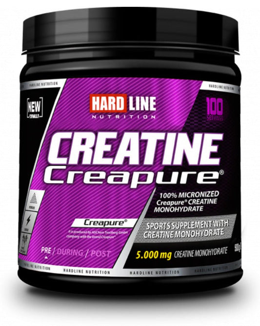 Hardline Creatine Creapure 500 Gr (100 servis) - THE SUPPLEMENT STORE