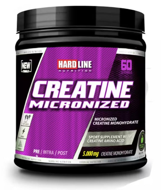 Hardline Creatine Micronized 336 Gr Yeşil Elma - THE SUPPLEMENT STORE