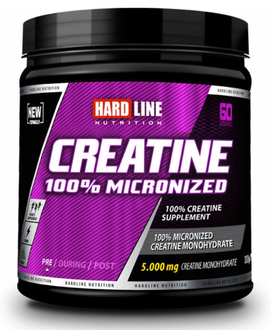 Hardline Kreatin %100 Micronized Aromasız 300g - THE SUPPLEMENT STORE