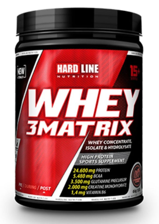 Hardline Whey 3Matrix 454 Gr ÇİLEK AROMALI - THE SUPPLEMENT STORE