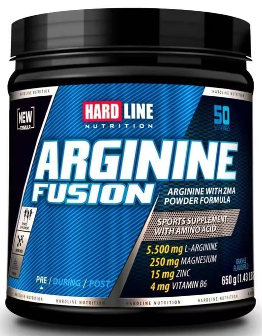 Hardline Arginine Fusion Portakal 650g - THE SUPPLEMENT STORE