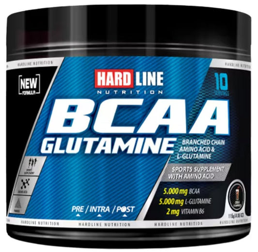 Hardline BCAA Glutamin 115 Gr - THE SUPPLEMENT STORE