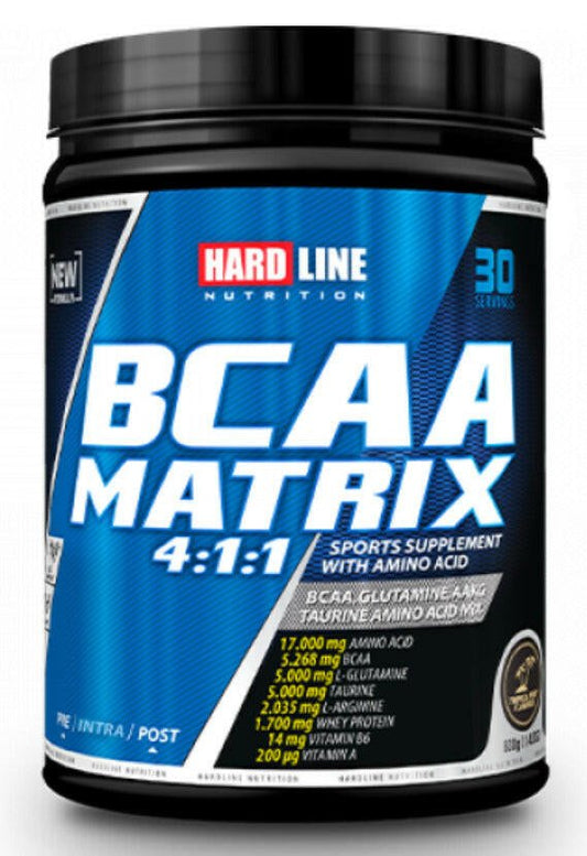 Hardline BCAA Matrix Tropikal 630g - THE SUPPLEMENT STORE