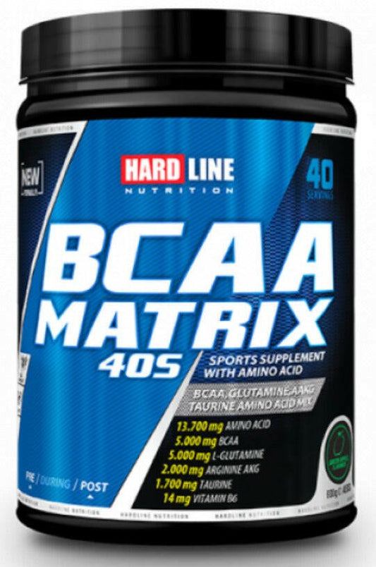 Hardline BCAA Matrix Yeşil Elma 600g - THE SUPPLEMENT STORE