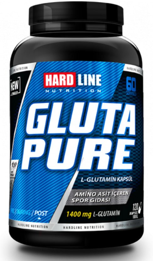 Hardline Glutapure 120 Kapsül - THE SUPPLEMENT STORE