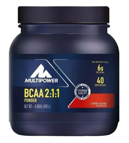 Multipower BCAA Powder Kiraz 400 Gr - THE SUPPLEMENT STORE