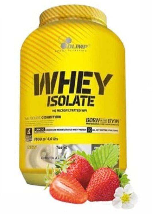 Olimp Pure Whey Protein Isolate 1800 Gr - ÇİLEK - THE SUPPLEMENT STORE