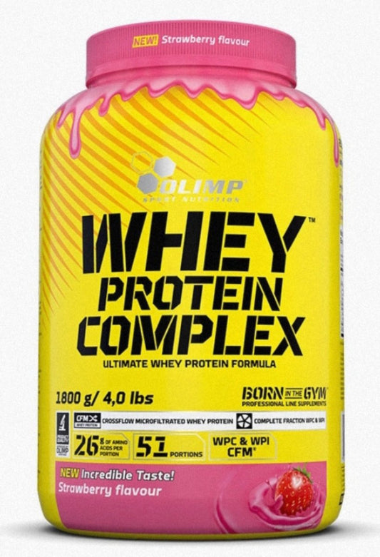 Olimp Whey Protein Complex Protein Tozu 1800 gr - Çilek - THE SUPPLEMENT STORE