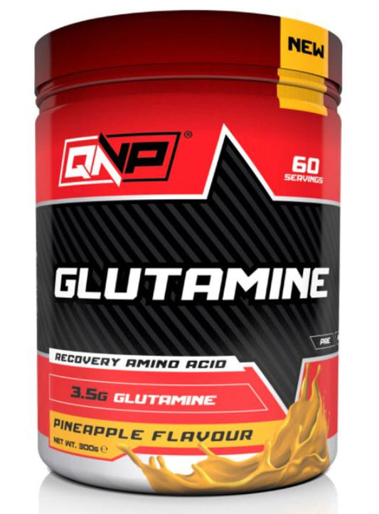 QNP Nutrition Glutamin Ananas 300g - THE SUPPLEMENT STORE