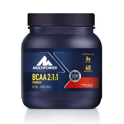Multipower BCAA Powder Kiraz 400 Gr - THE SUPPLEMENT STORE