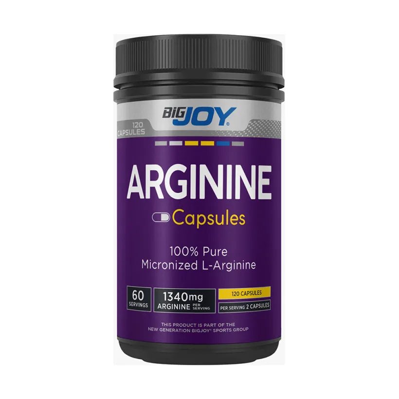 BigJoy Sports Arjinin 120 Veggie Kapsül - THE SUPPLEMENT STORE
