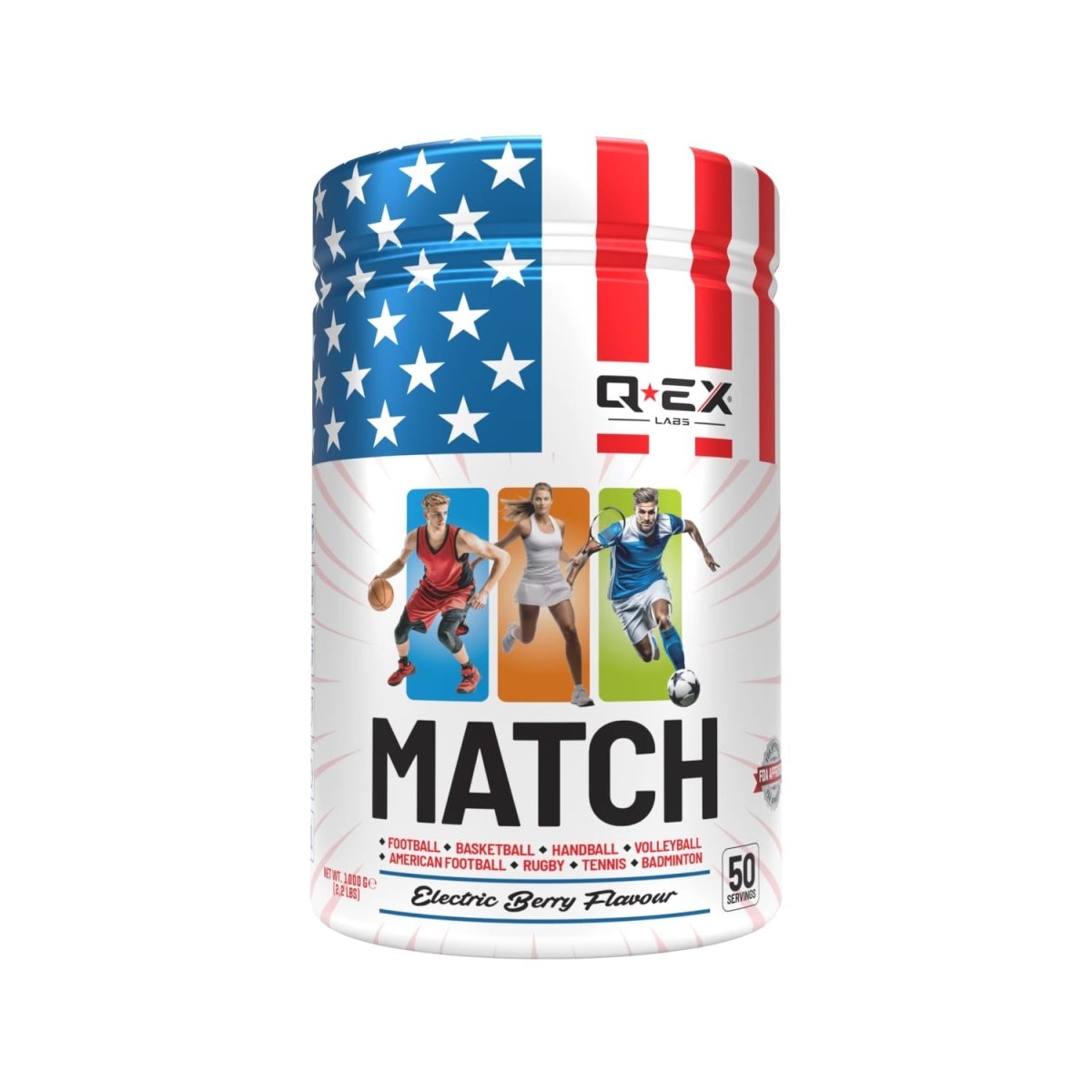 Qex Labs Match 1000 Gr 50 Servis - THE SUPPLEMENT STORE