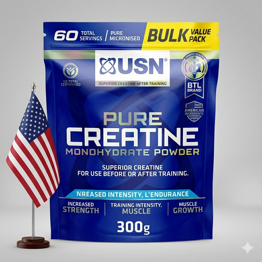 ABD MENŞEİ Usn Pure Superior Creatine Monohidrat 300 Gram 60 Servis