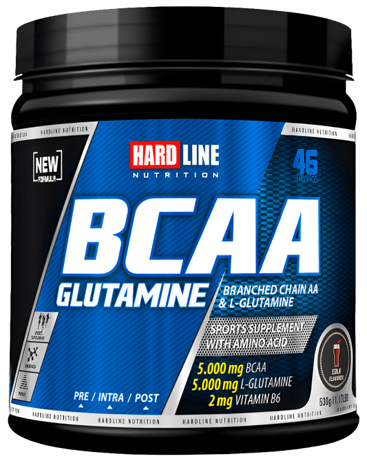 Hardline BCAA Glutamin Kola 530g - THE SUPPLEMENT STORE