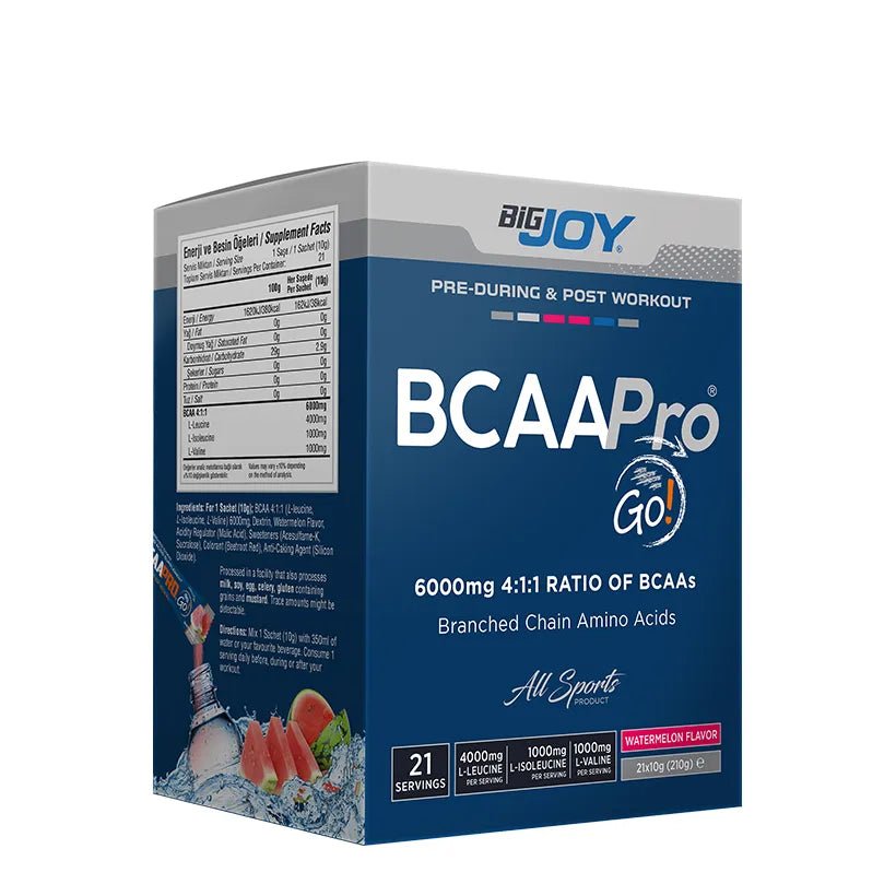 Bigjoy Sports BCAAPro RİPPED Go! Mix 12gx21 Adet - THE SUPPLEMENT STORE