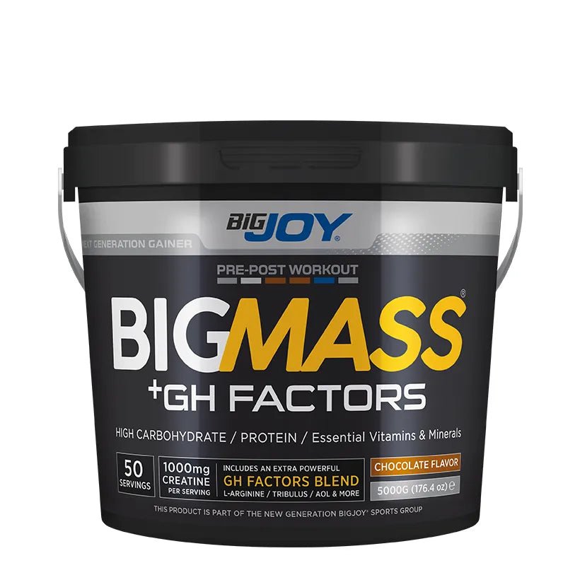 Bigjoy Sports - Bigmass Gh Factors Çikolata 5kg KOVA - THE SUPPLEMENT STORE