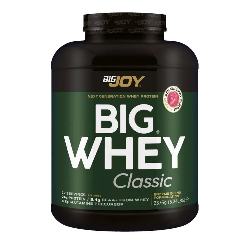 BigJoy Sports BigWhey Classic Çilek 2376g - THE SUPPLEMENT STORE