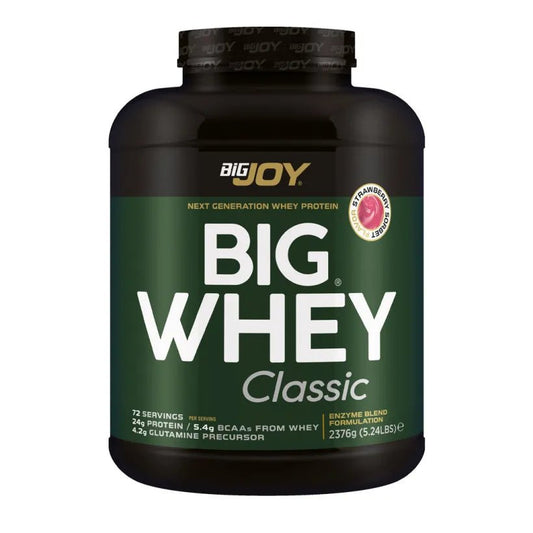 BigJoy Sports BigWhey Classic Çilek 2376g - THE SUPPLEMENT STORE