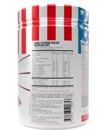 Qex Labs Fıght 900 Gr 60 Servis - THE SUPPLEMENT STORE