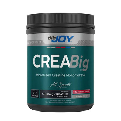 BigJoy CreaBig Micronized Creatine Powder 420g - THE SUPPLEMENT STORE