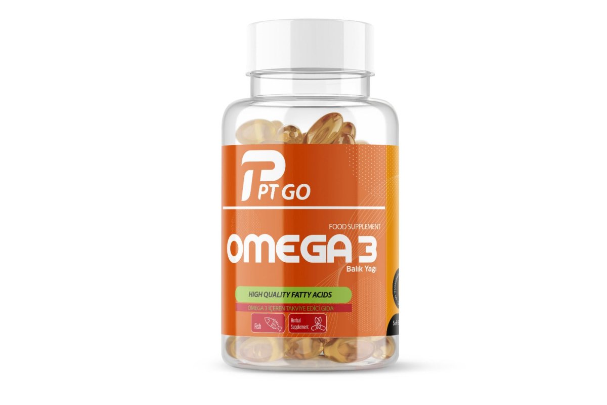 PT GO OMEGA 3 BALIK YAĞI 60 Soft Jel - THE SUPPLEMENT STORE