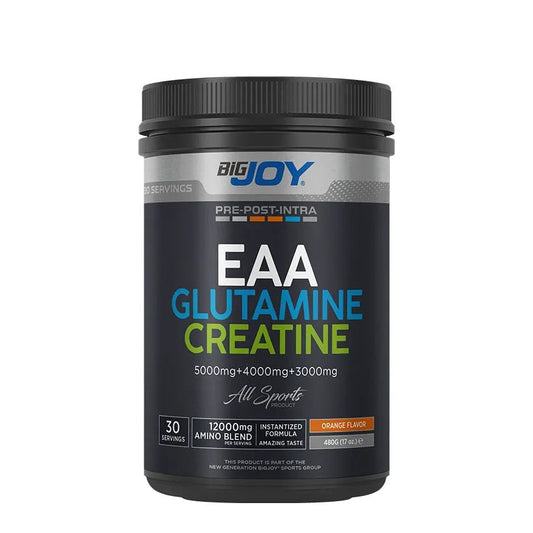 BigJoy Sports EAA+Glutamine+Creatine Portakal 480g - THE SUPPLEMENT STORE