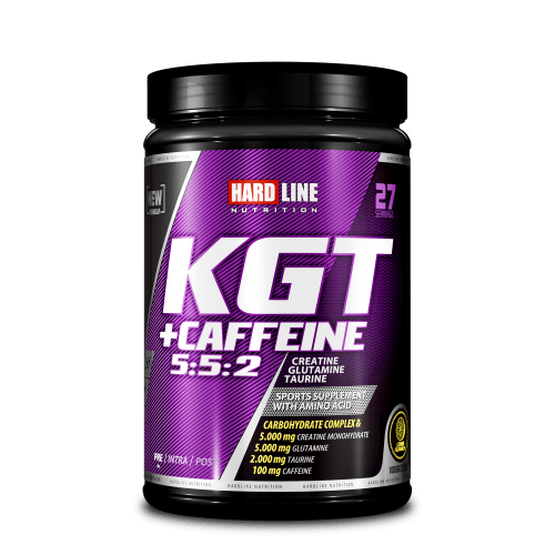 Hardline KGT + CAFFEIN 5:5:2 1000g Limon - THE SUPPLEMENT STORE