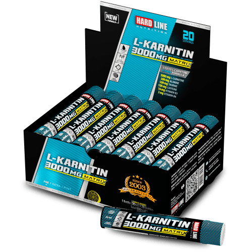 Hardline L - Karnitin Matrix 3000mg 20 Adet x 30ml - THE SUPPLEMENT STORE