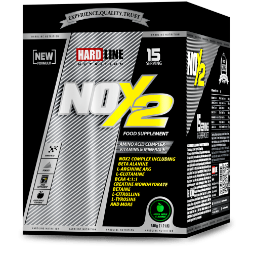 Hardline NOX2 Şase 36 Gr x 15 Adet Yeşil Elma - THE SUPPLEMENT STORE