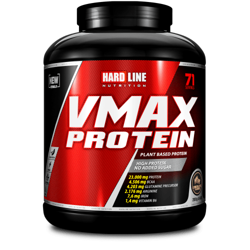 Hardline Vmax Bitkisel Protein 2000 Gr Çikolata - THE SUPPLEMENT STORE