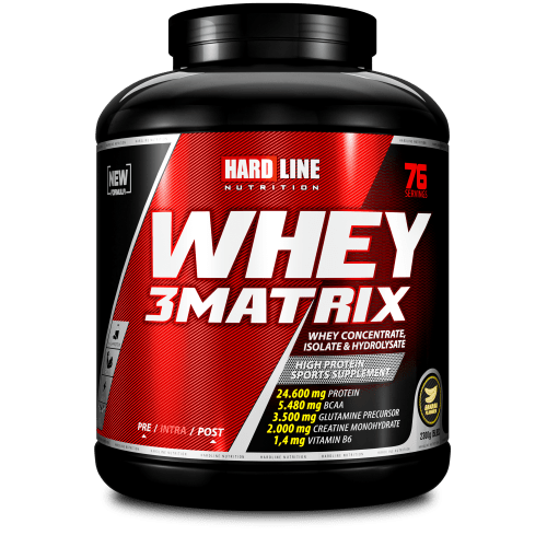 Hardline Whey 3Matrix Protein Tozu - THE SUPPLEMENT STORE