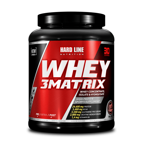 Hardline Whey 3Matrix Protein Tozu - THE SUPPLEMENT STORE