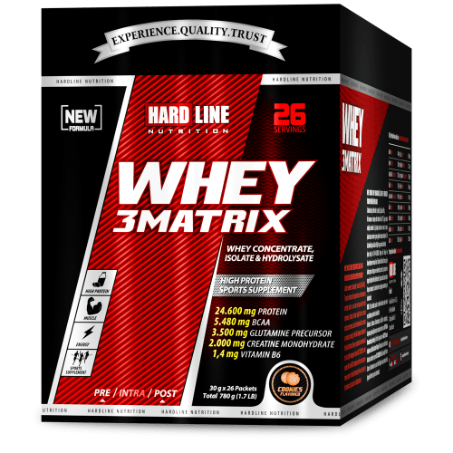 WHEY 3MATRIX Sachet 26 adet * 30g KURABİYELİ - THE SUPPLEMENT STORE