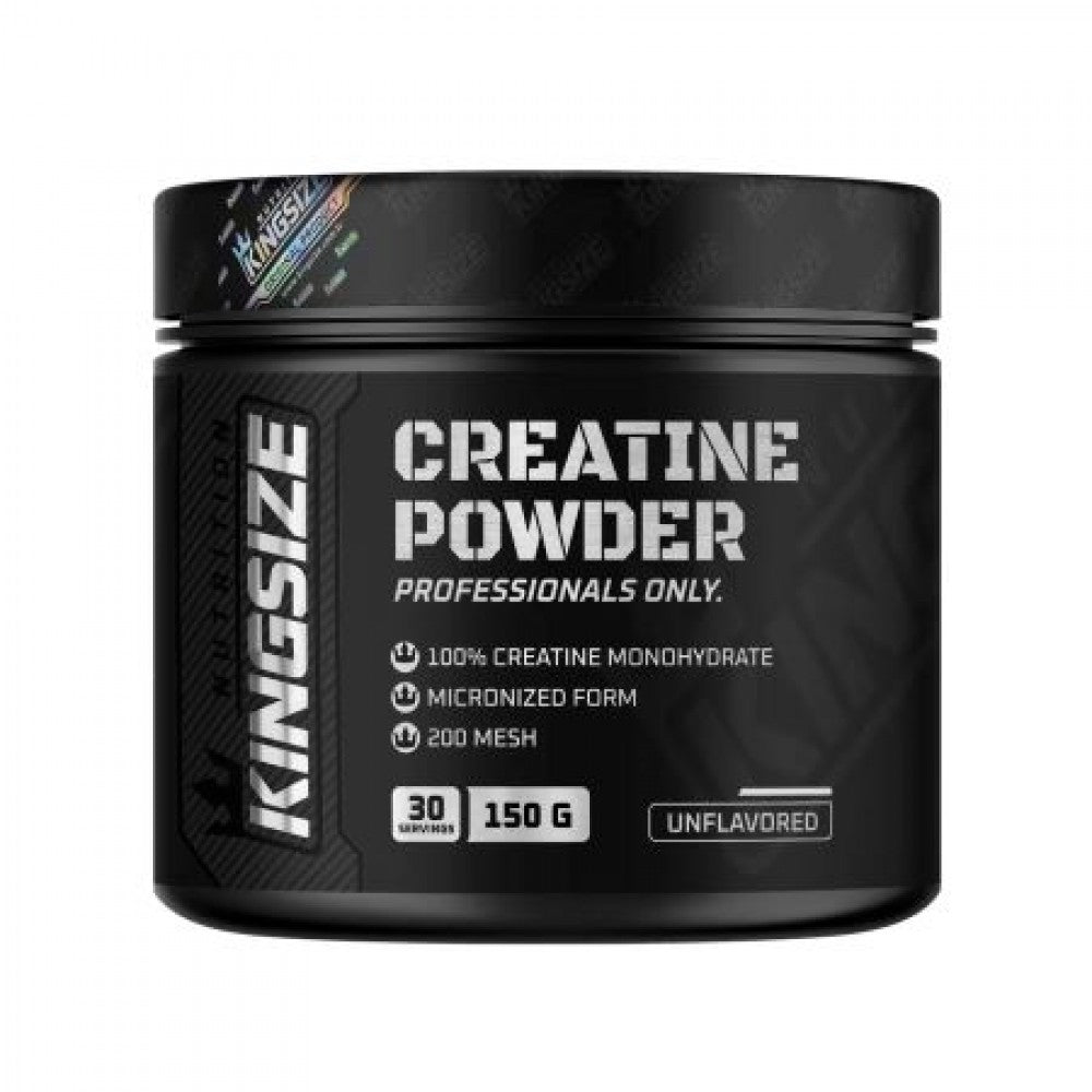 Kingsize Nutrition Creatine Powder 150 Gr Aromasız - THE SUPPLEMENT STORE