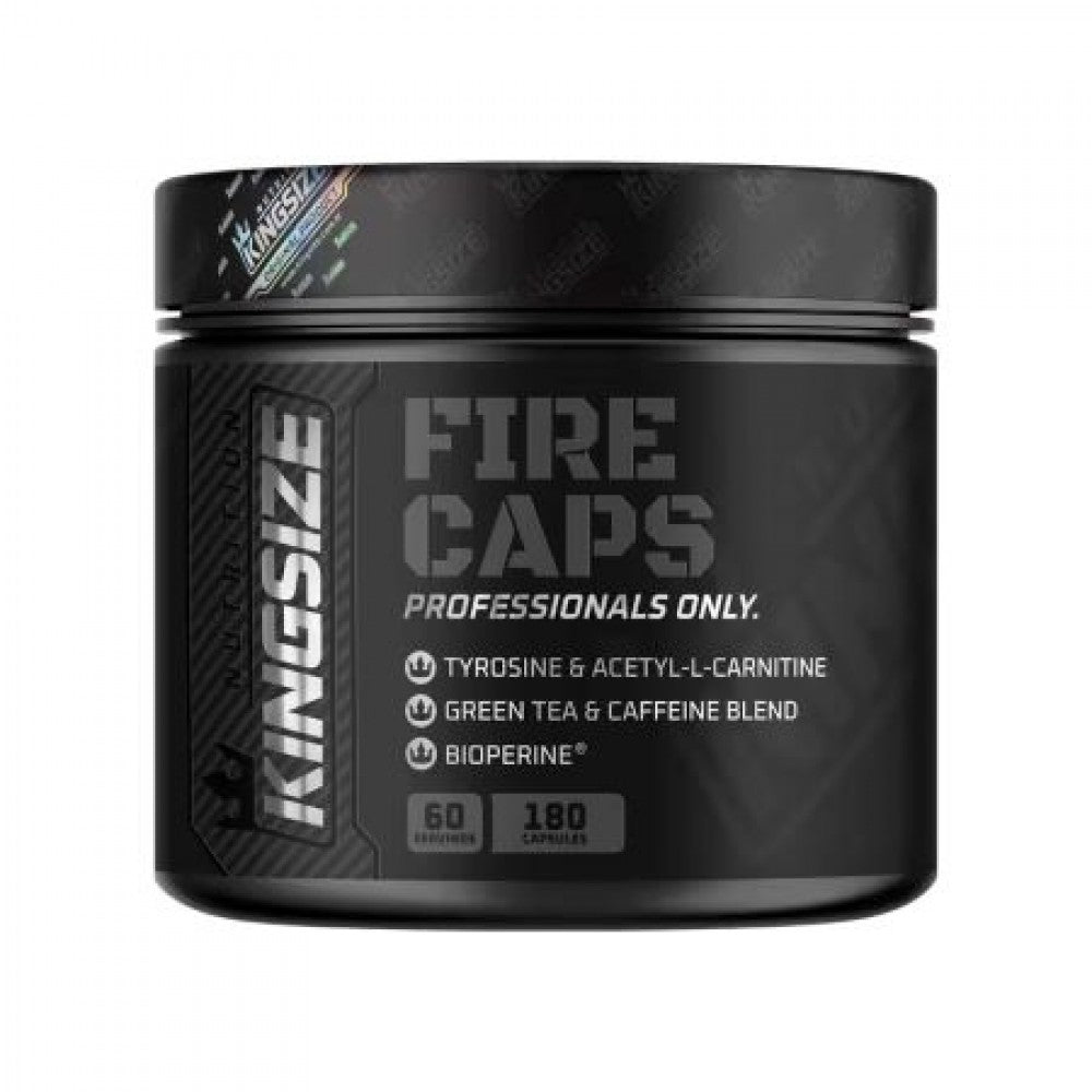 Kingsize Nutrition Fire Caps 180 Kapsül - THE SUPPLEMENT STORE
