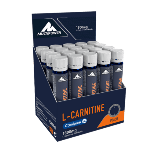 Multipower L - Carnitine Liquid Forte Şeftali 1800mg 20 Ampül - THE SUPPLEMENT STORE