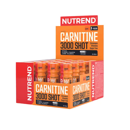 Nutrend L-Carnitine 3000mg Portakallı 20 Ampül