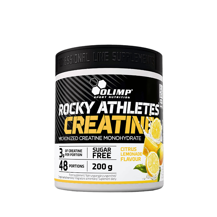 Olimp Rocky Athletes Creatine 48 Servis 200GR Cıtrus Lemonade Flavour - THE SUPPLEMENT STORE