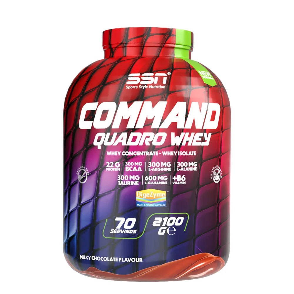 SSN Sports Style Nutrition Command Quadro Whey 2100Gr Protein Tozu - THE SUPPLEMENT STORE
