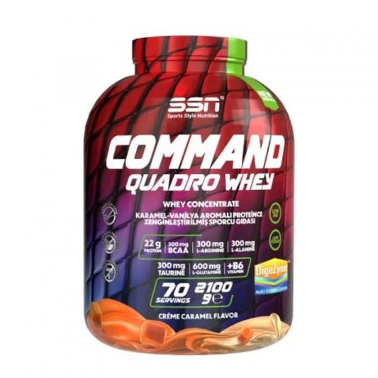 SSN Sports Style Nutrition Command Quadro Whey 2100Gr Protein Tozu - THE SUPPLEMENT STORE