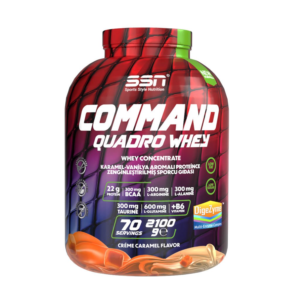 SSN Sports Style Nutrition Command Quadro Whey 2100Gr Protein Tozu - THE SUPPLEMENT STORE