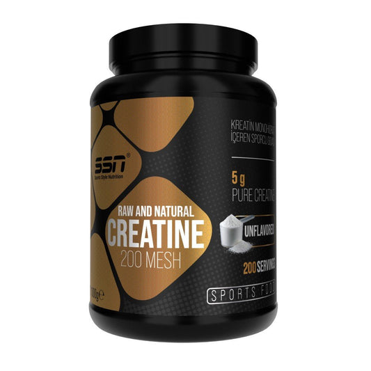 SSN Sports Style Nutrition Raw and Natural Creatine 1000 gram - THE SUPPLEMENT STORE