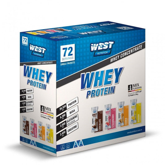 West nutrition Whey Protein Tozu 2592 gr 72 Servis Şase - THE SUPPLEMENT STORE