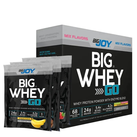 BIG JOY Sports BIG WHEY GO Mix 68 Servis 2.20 kg - THE SUPPLEMENT STORE